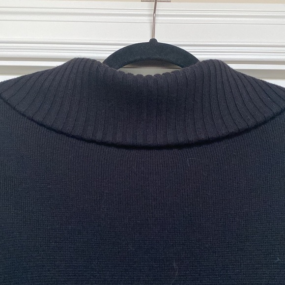 Charter Club knit Cardigan Womens XL Black Gold buttons shawl collar Luxury - Picture 5 of 12